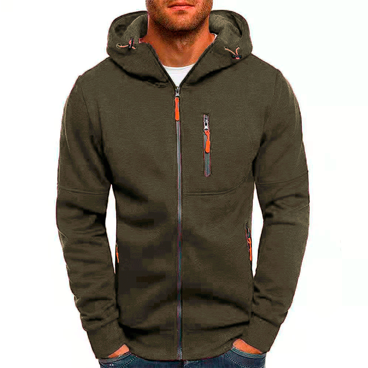 Daniel™ - Sweat à capuche pour hommes | Capuche avec zip et polaire