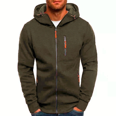 Daniel™ - Sweat à capuche pour hommes | Capuche avec zip et polaire