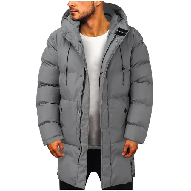 Jean™ - Parka Longue avec Capuche pour Hommes