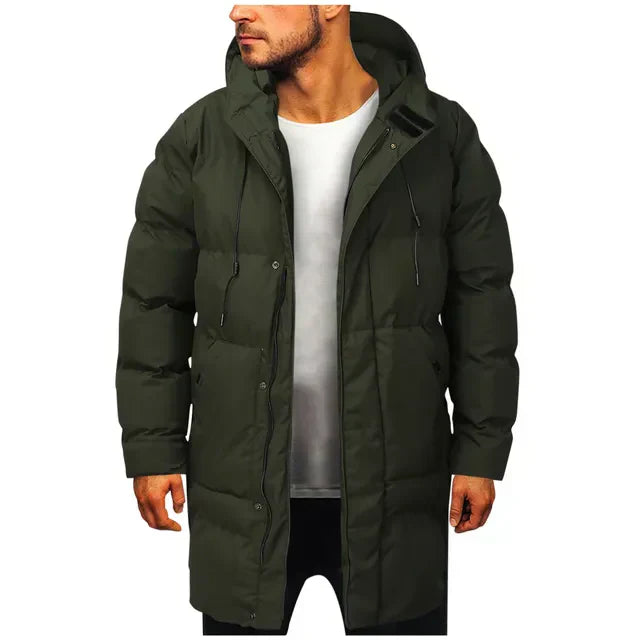 Jean™ - Parka Longue avec Capuche pour Hommes